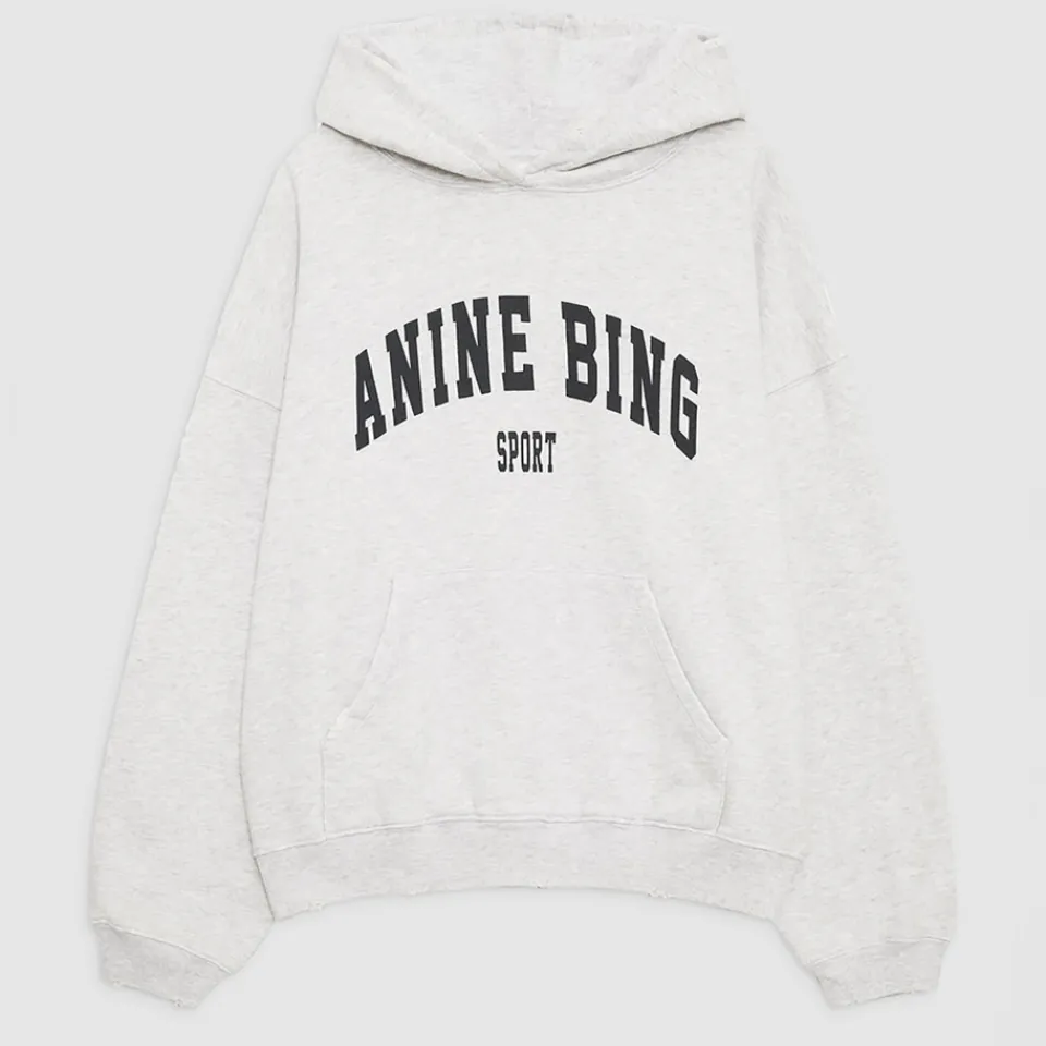 Loungewear|Sweatshirts|Anine Bing Harvey Cotton Jersey Sweatshirt - S