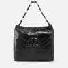 Bags|AMI Anine Bing Kate Logo-Embossed Leather Shoulder Bag