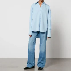 T-Shirts And Tops|Shirts And Blouses|Dr. Martens Anine Bing Maxine Cotton Shirt - L