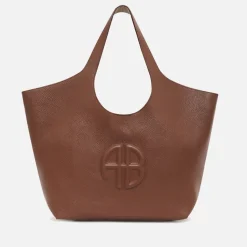 Holiday Bags|Bags|Anine Bing Medium Lili Pebble-Grain Leather Tote Bag