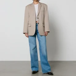 Co-Ord Sets|Jackets|Dr. Martens Anine Bing Quinn Wool-Twill Blazer - L
