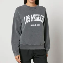 Loungewear|Sweatshirts|Anine Bing Ramona Los Angeles Cotton Sweatshirt - XS