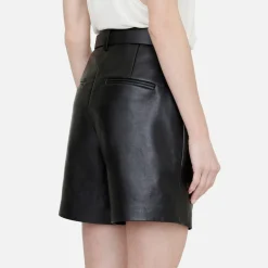 Shorts|Shorts|Anine Bing Recycled Leather and Faux Leather Carmen Shorts - W38