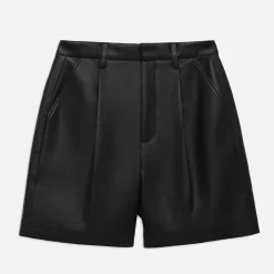 Shorts|Shorts|Anine Bing Recycled Leather and Faux Leather Carmen Shorts - W38