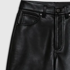 Trousers|Dr. Martens Anine Bing Roy Faux Leather-Blend Pants - 25
