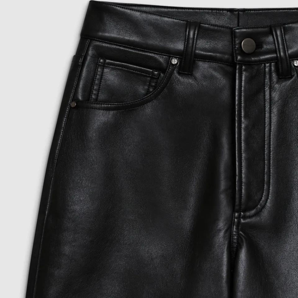 Trousers|Dr. Martens Anine Bing Roy Faux Leather-Blend Pants - 25