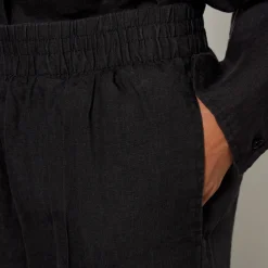 Trousers|Co-Ord Sets|Ganni Anine Bing Torres Linen Trousers - XS