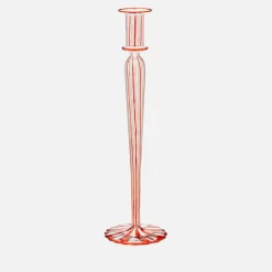 Dining|Keen Anna + Nina Candy Cane Striped Candle Holder