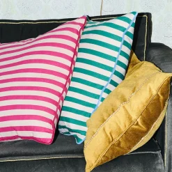 Home Textiles|Urban Apothecary Anna + Nina Forest Striped Cushion