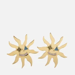 Jewellery|Dr. Martens anna + nina Sunny Side Up Gold-Plated Stud Earrings