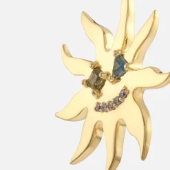 Jewellery|Dr. Martens anna + nina Sunny Side Up Gold-Plated Stud Earrings