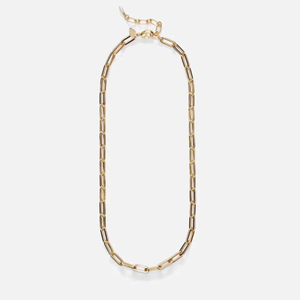 Jewellery|Anni Lu Golden Hour 18-Karat Gold-Plated Necklace