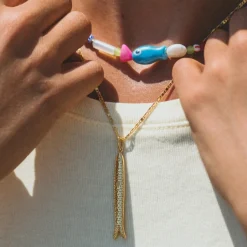 Jewellery|Dr. Martens Anni Lu Hippie Fish 18k Gold-Plated Necklace