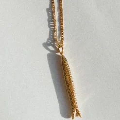 Jewellery|Dr. Martens Anni Lu Hippie Fish 18k Gold-Plated Necklace