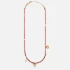 Jewellery|Anni Lu Maroon Harmony 18k Gold-Plated Necklace