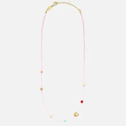 Jewellery|Dr. Martens Anni Lu Oh So Fine Beaded 18k Gold-Plated Necklace