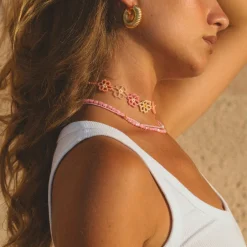 Jewellery|Dr. Martens Anni Lu Oh So Fine Beaded 18k Gold-Plated Necklace