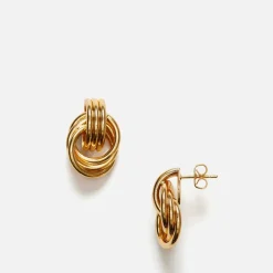 Jewellery|Axel Arigato Anni Lu Triplet 18k Gold-Plated Earrings
