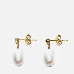 Jewellery|Dr. Martens Anni Lu Women's Pearly Earring - Gold