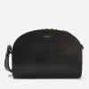 Bags|BY FAR A.P.C. Clutch Demi-Lune Leather Bag
