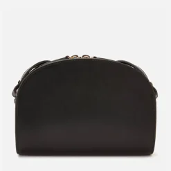 Bags|BY FAR A.P.C. Clutch Demi-Lune Leather Bag