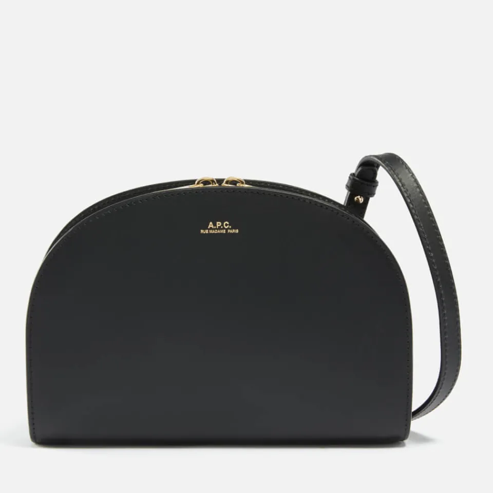 Bags|Dr. Martens A.P.C. Clutch Demi-Lune Leather Bag