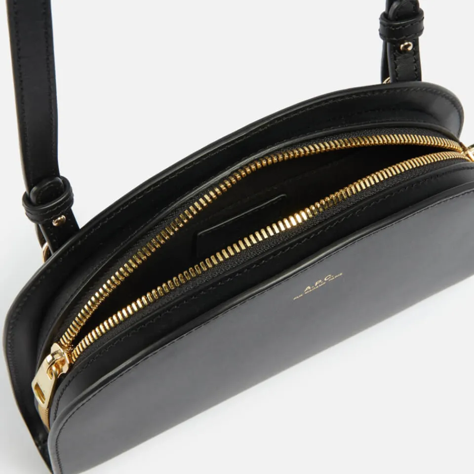 Bags|Dr. Martens A.P.C. Clutch Demi-Lune Leather Bag