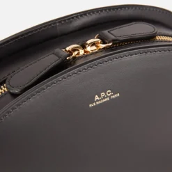 Bags|A.P.C. Demi-Lune Leather Crossbody Bag