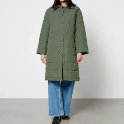 Jackets|Coats|Dr. Martens A.P.C. Manteau Marion Quilted Cotton-Blend Coat - FR 42/UK 14