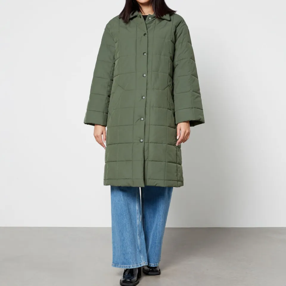 Jackets|Coats|Dr. Martens A.P.C. Manteau Marion Quilted Cotton-Blend Coat - FR 42/UK 14