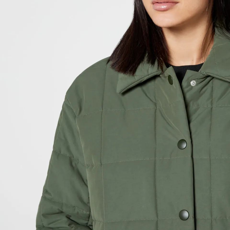 Jackets|Coats|Dr. Martens A.P.C. Manteau Marion Quilted Cotton-Blend Coat - FR 42/UK 14