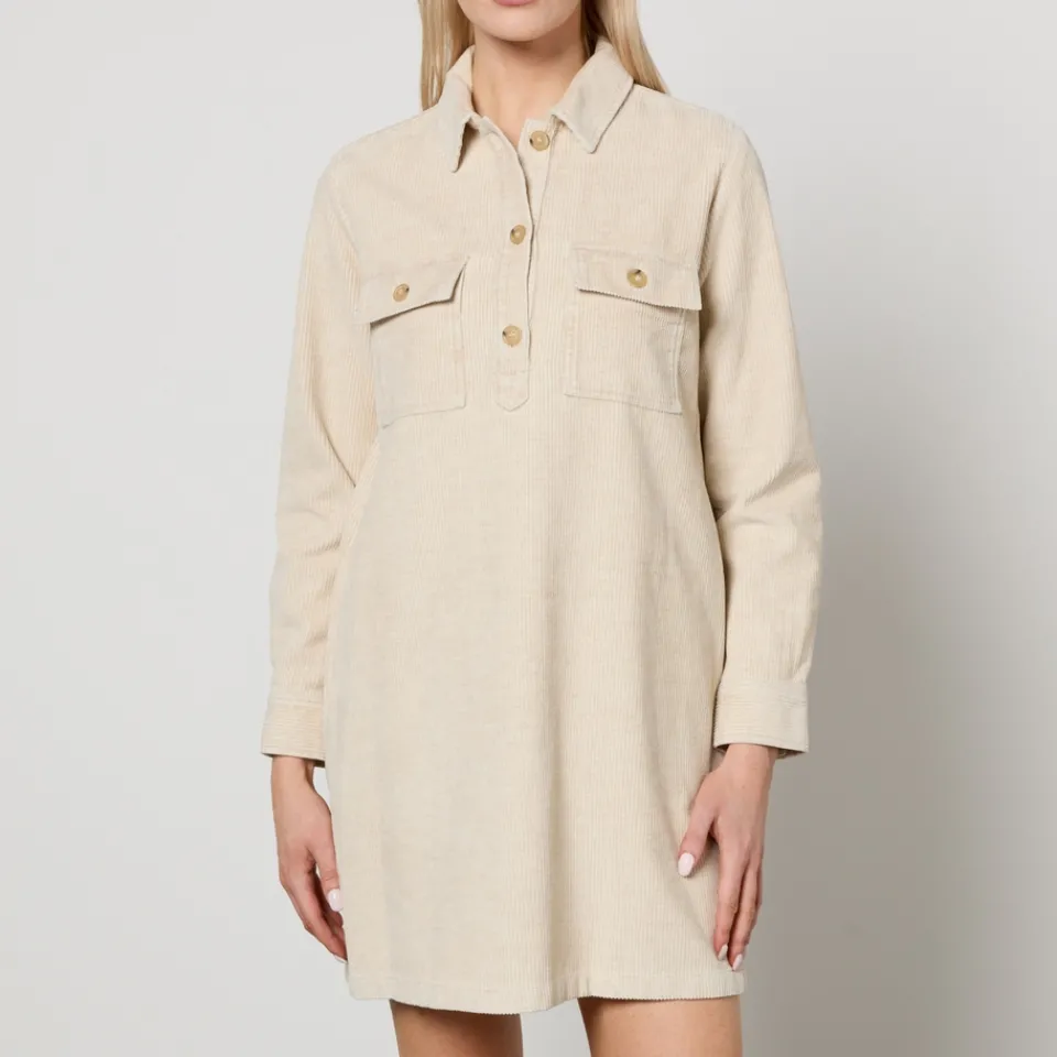 Dresses|Dresses|Dr. Martens A.P.C. Mia Cotton-Blend Corduroy Shirt Dress - FR 36/UK 8