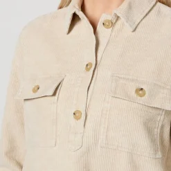 Dresses|Dresses|Dr. Martens A.P.C. Mia Cotton-Blend Corduroy Shirt Dress - FR 36/UK 8