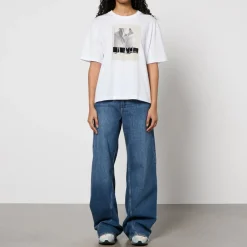 Loungewear|T-Shirts And Tops|Dr. Martens A.P.C. New Haven Logo-Print Cotton-Jersey T-Shirt - XS