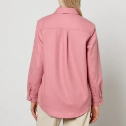 T-Shirts And Tops|Shirts And Blouses|Dr. Martens A.P.C. Tilda Wool-Blend Overshirt - FR 36/UK 8