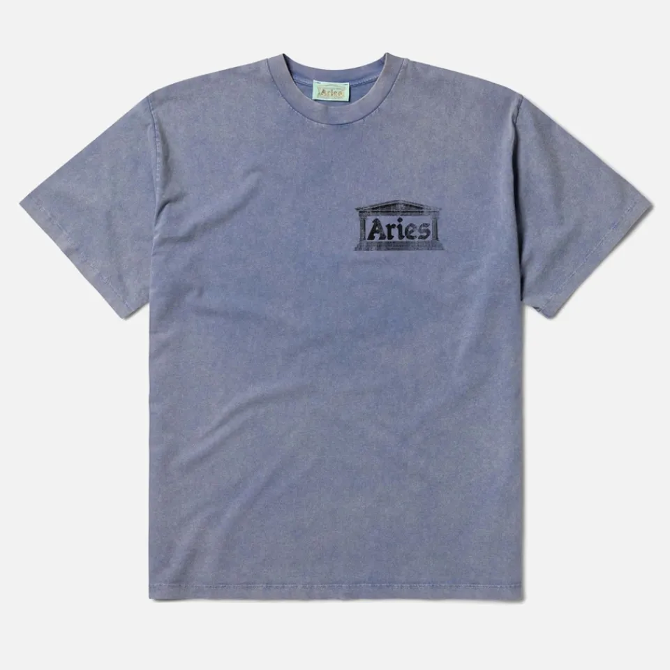Loungewear|T-Shirts|Polo Ralph Lauren ARIES Aged Ancient Temple Cotton-Jersey T-Shirt - S