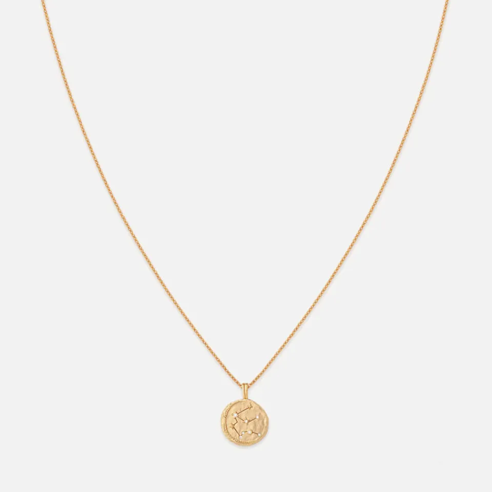 Jewellery|Dr. Martens Astrid & Miyu Aquarius Zodiac 18-Karat Plated Recycled Sterling Silver Necklace