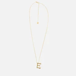 Jewellery|Dr. Martens Astrid & Miyu Initial Bold 18K Gold-Plated Necklace