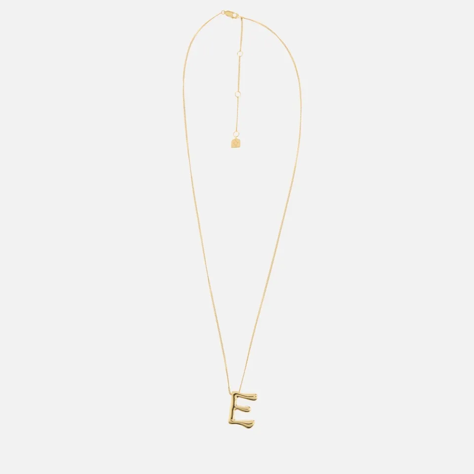Jewellery|Dr. Martens Astrid & Miyu Initial Bold 18K Gold-Plated Necklace