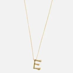 Jewellery|Dr. Martens Astrid & Miyu Initial Bold 18K Gold-Plated Necklace