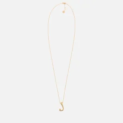 Jewellery|Dr. Martens Astrid & Miyu Initial Bold 18K Gold-Plated Necklace