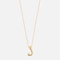 Jewellery|Dr. Martens Astrid & Miyu Initial Bold 18K Gold-Plated Necklace
