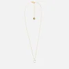 Jewellery|Dr. Martens Astrid & Miyu Initial Pavé 18K Gold-Plated Necklace