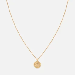 Jewellery|Dr. Martens Astrid & Miyu Pisces Zodiac 18-Karat Gold-Plated Sterling Silver Necklace
