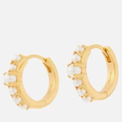 Jewellery|Astrid & Miyu Radiant Gold-Plated Sterling Silver Earrings