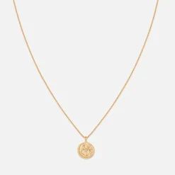 Jewellery|Astrid & Miyu Sagittarius Zodiac 18-Karat Gold-Plated Necklace