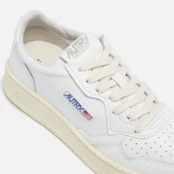 Trainers|Ganni Autry Medalist Leather Trainers - 3