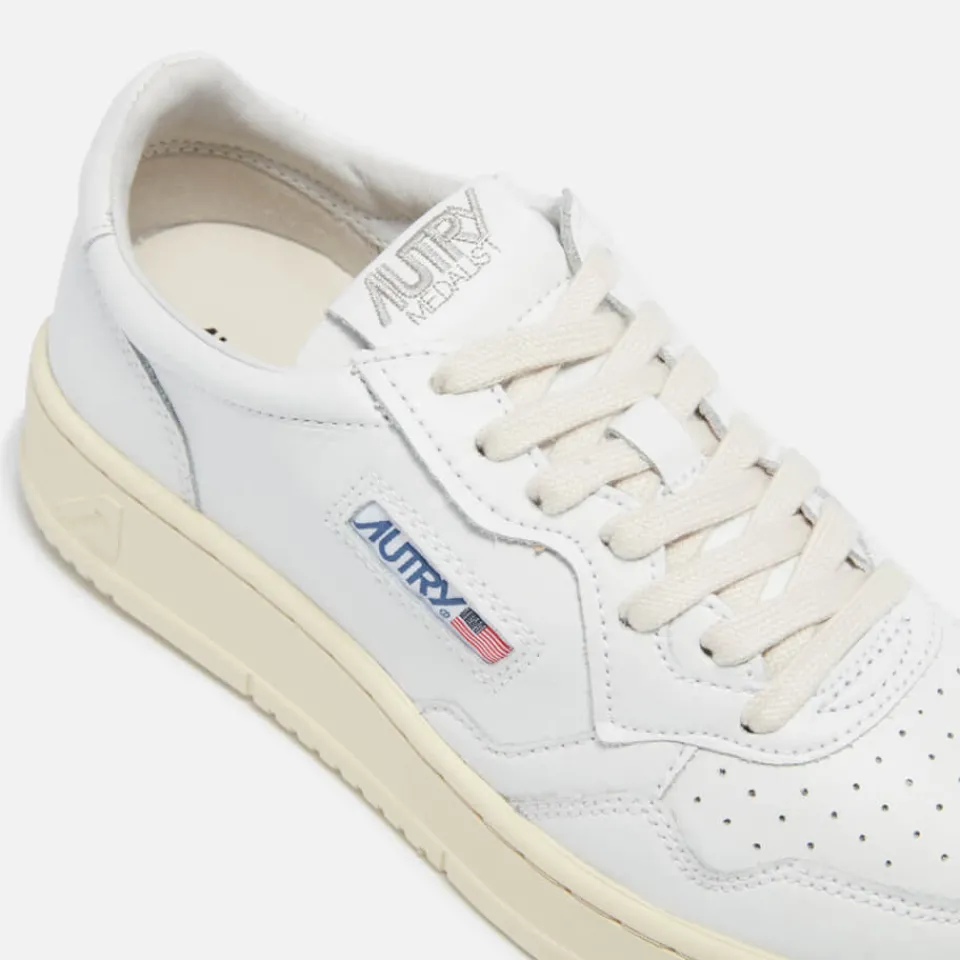 Trainers|Ganni Autry Medalist Leather Trainers - 3