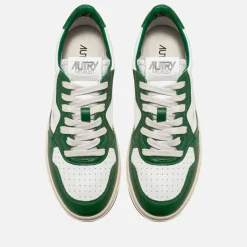 Trainers|Autry Men's Bicolour Medalist Leather Trainers - UK 7