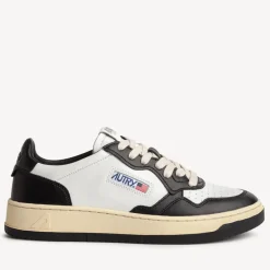 Trainers|Autry Men's Medalist Leather Court Trainers - UK 8